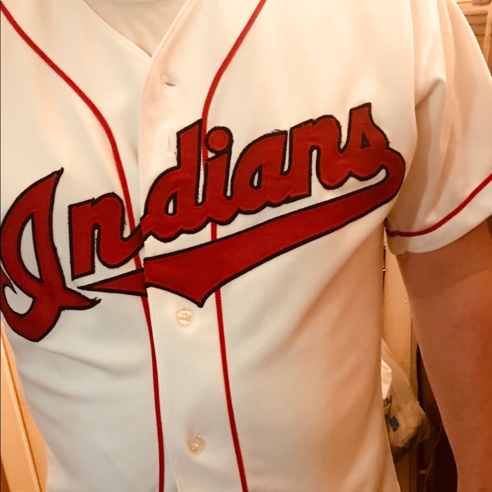 Cleveland  Indians What sunset on the field jersey